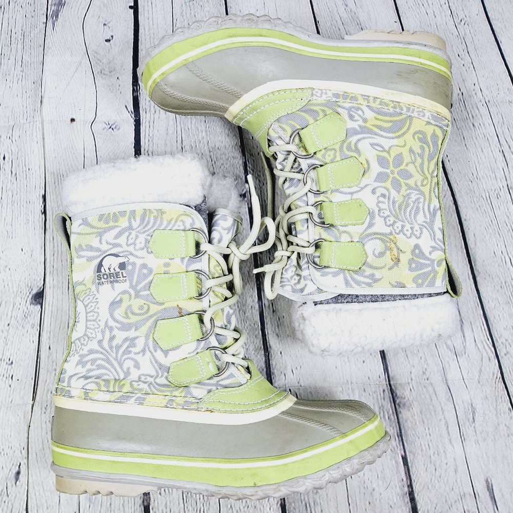SOREL | Winter Carnival removable felt liner laceup waterproof boots